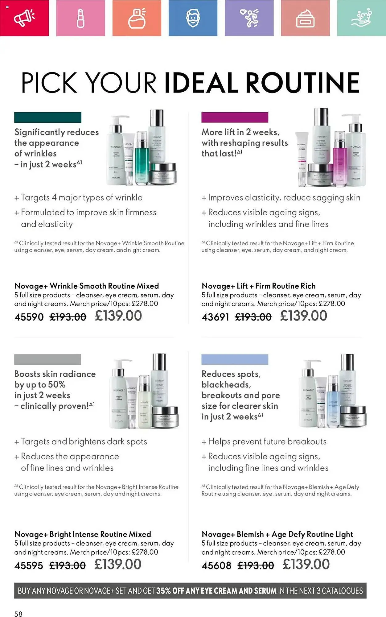 Oriflame leaflet from 3 January to 22 January 2025 - Catalogue Page 58