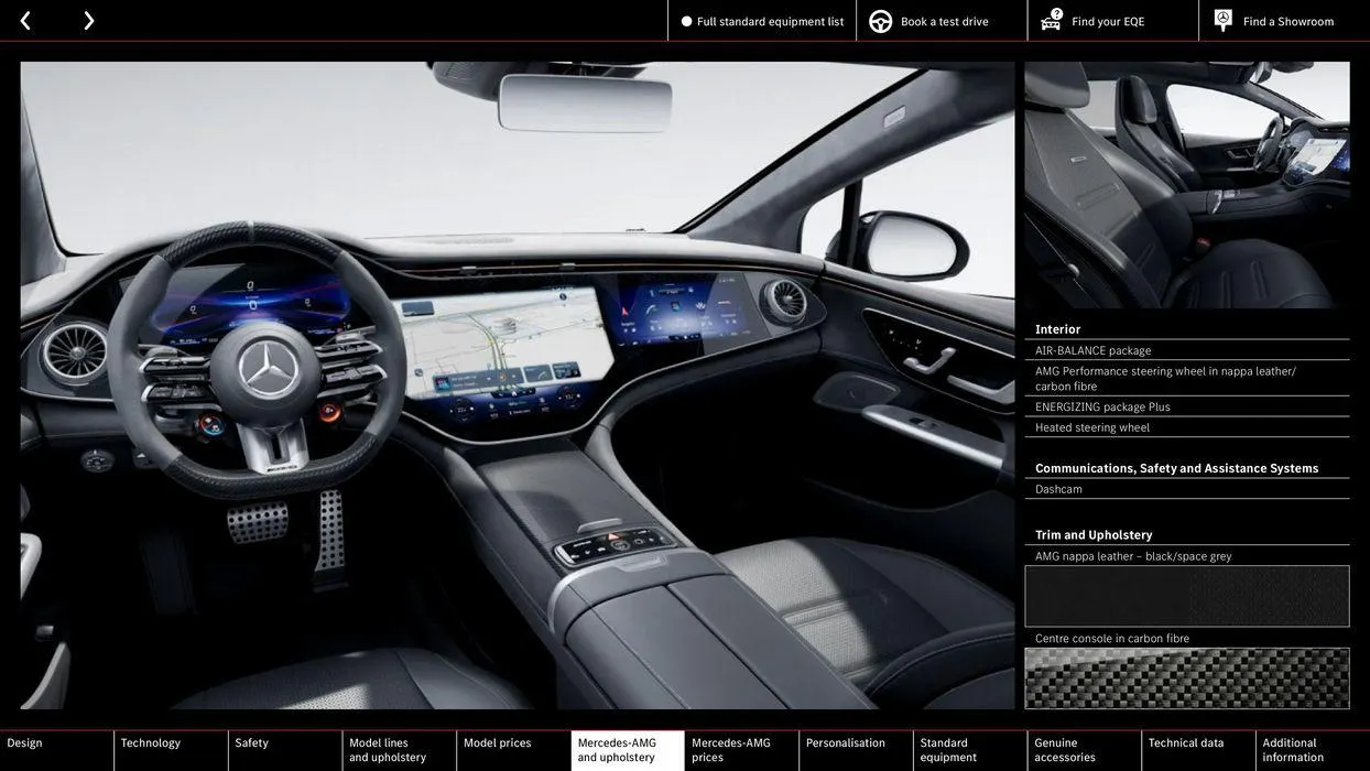 Mercedes Benz EQE Saloon from 31 August to 31 August 2025 - Catalogue Page 44