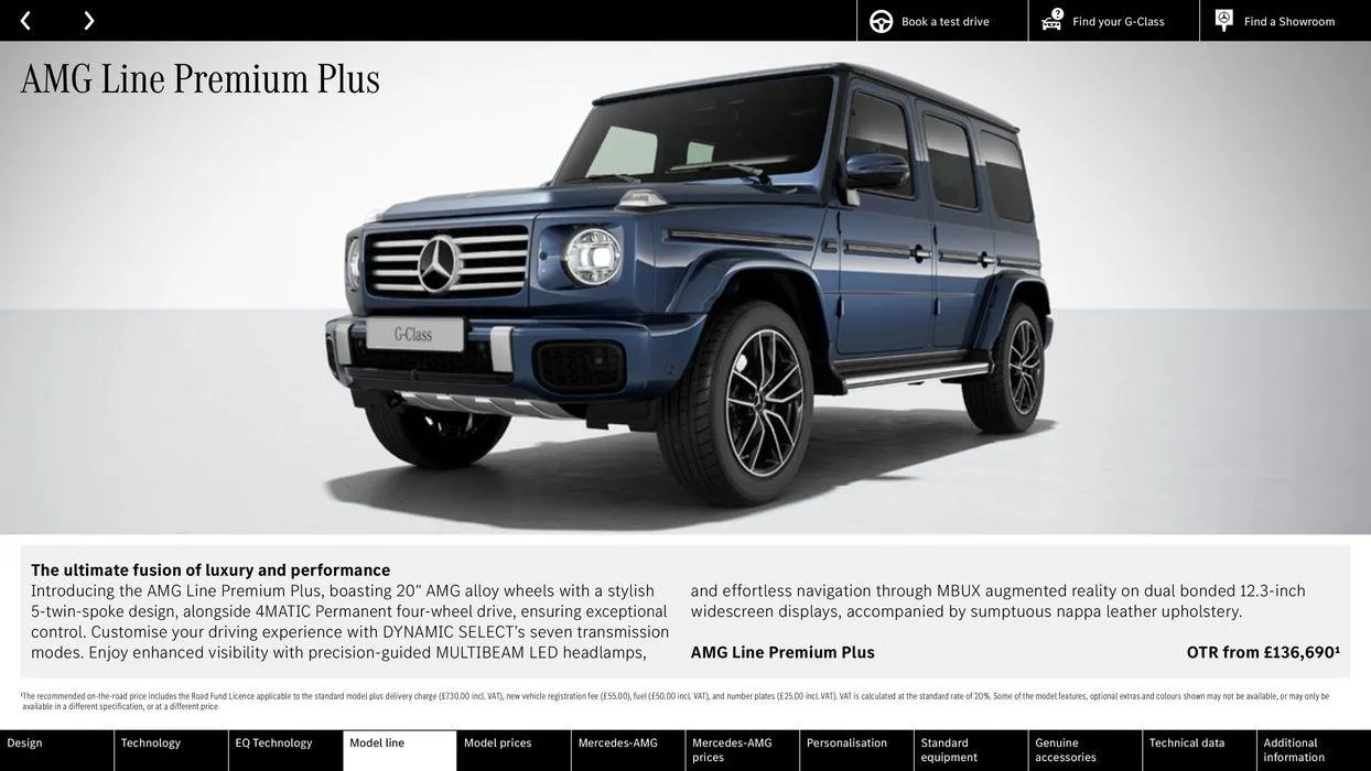 Mercedes Benz New G-Class from 10 August to 10 August 2025 - Catalogue Page 22