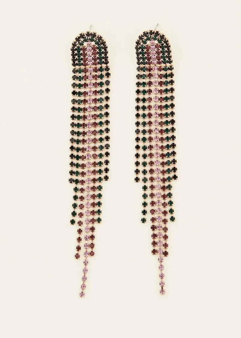 Graduated Ombre Earrings