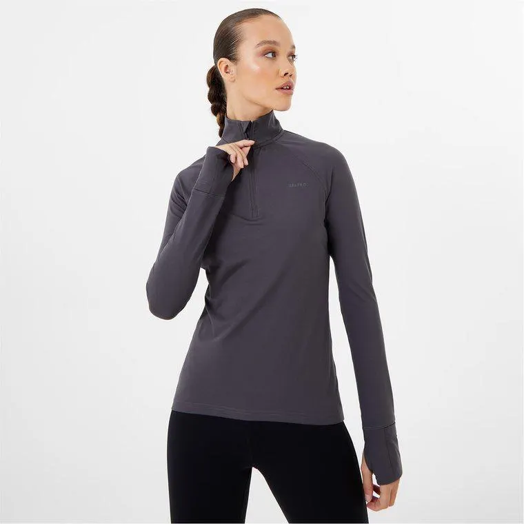 USA Pro Half Zip Funnel Neck Jacket