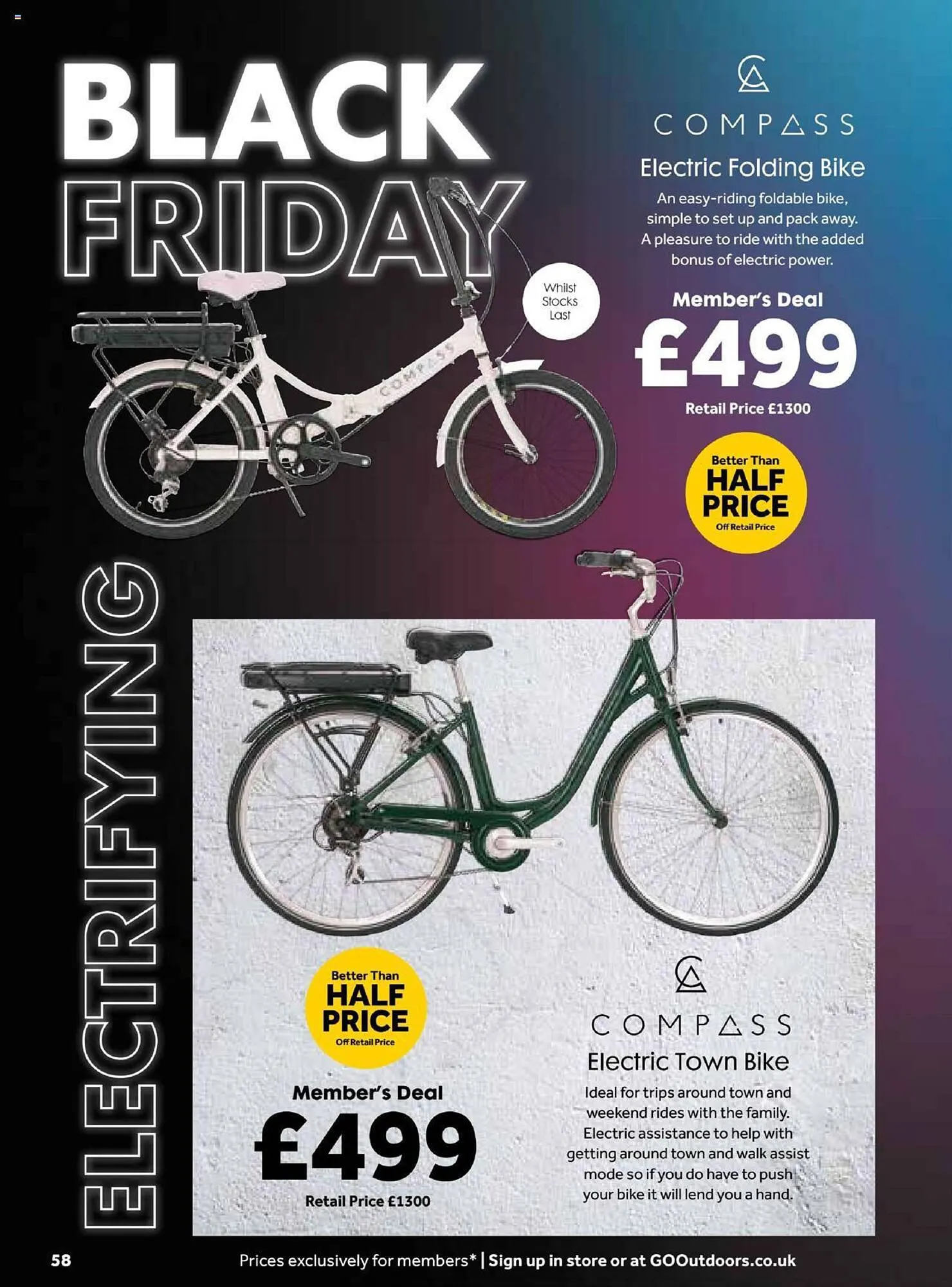 GO Outdoors leaflet from 13 November to 20 November 2023 - Catalogue Page 58