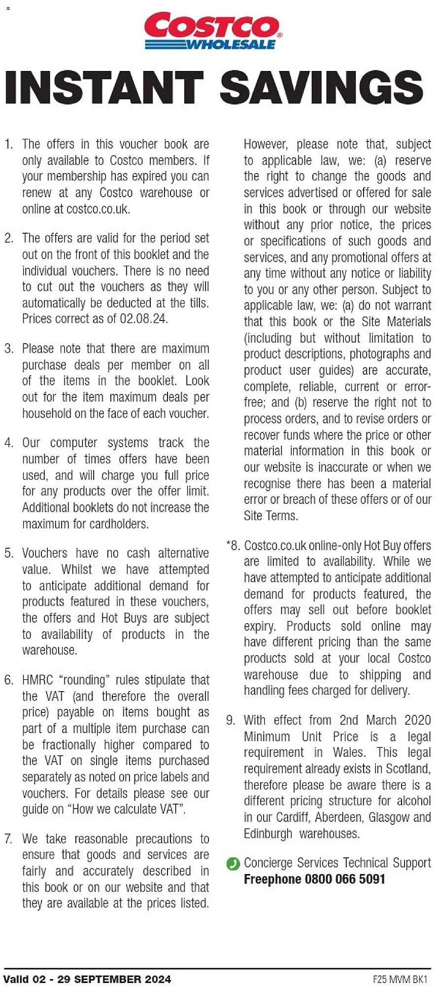 Costco leaflet from 2 September to 29 September 2024 - Catalogue Page 30
