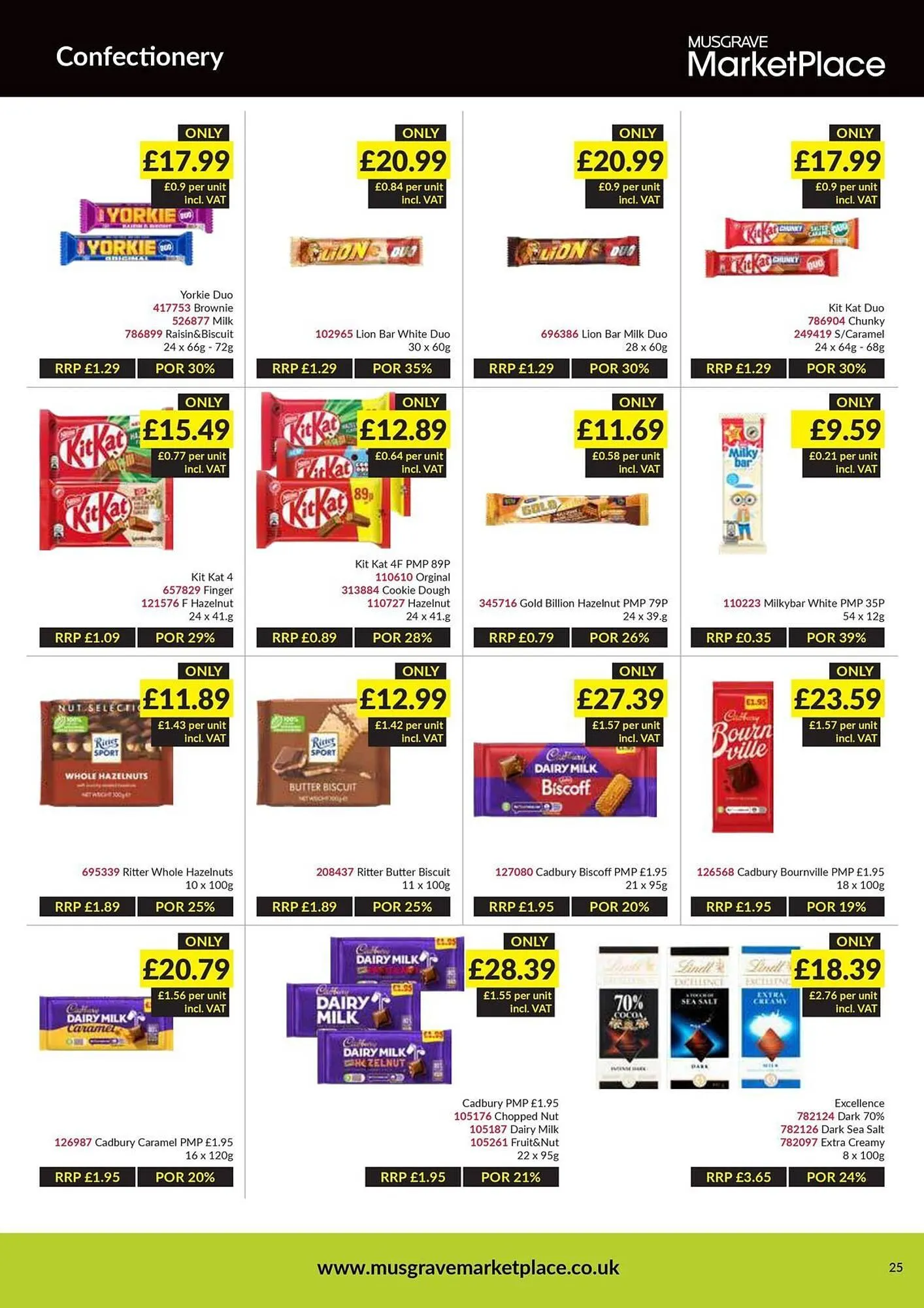 Musgrave MarketPlace leaflet from 16 February to 8 March 2026 - Catalogue Page 25