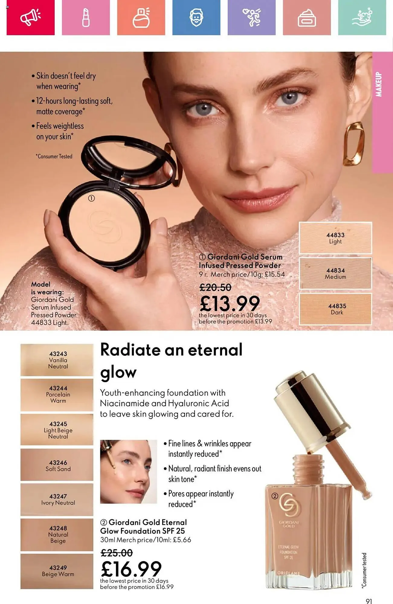 Oriflame leaflet from 31 July to 20 August 2025 - Catalogue Page 91