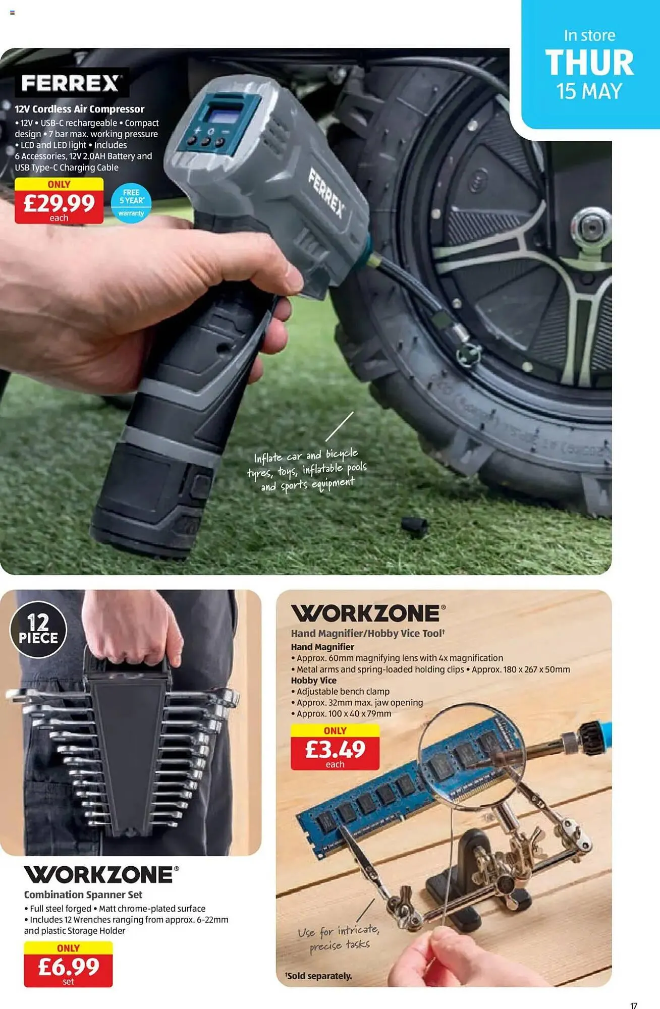 Aldi leaflet from 15 May to 18 May 2025 - Catalogue Page 17