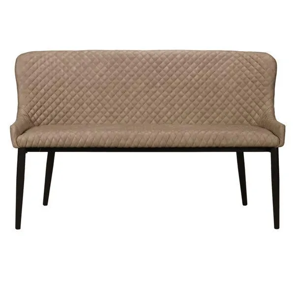 Montreal 2 Seater Dining Bench Seat, Faux Leather, 133cm