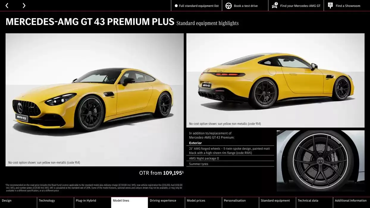 Mercedes-AMG GT Coupé from 11 October to 11 October 2025 - Catalogue Page 28