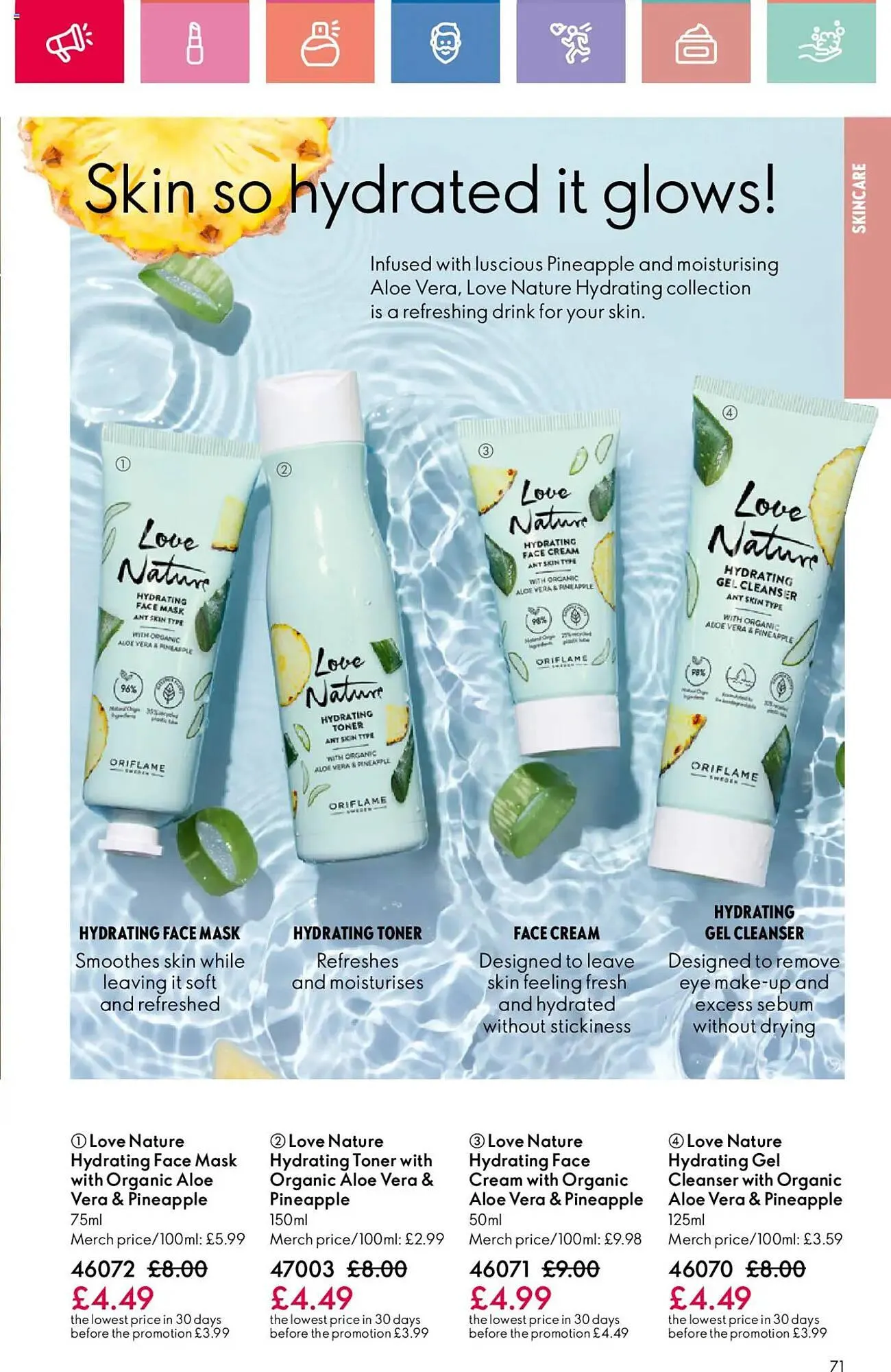 Oriflame leaflet from 3 January to 22 January 2025 - Catalogue Page 71