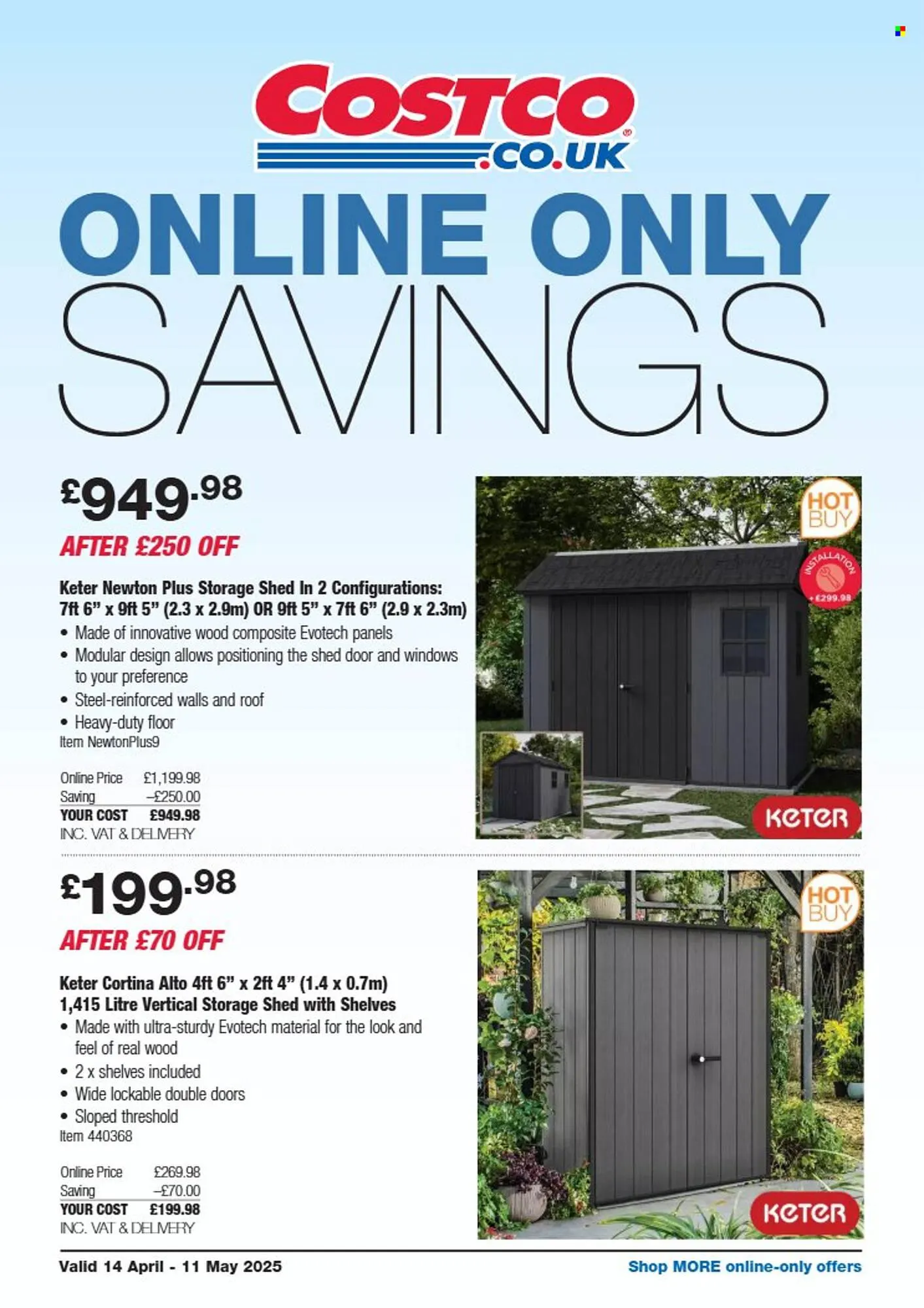 Costco leaflet from 14 April to 11 May 2025 - Catalogue Page 26