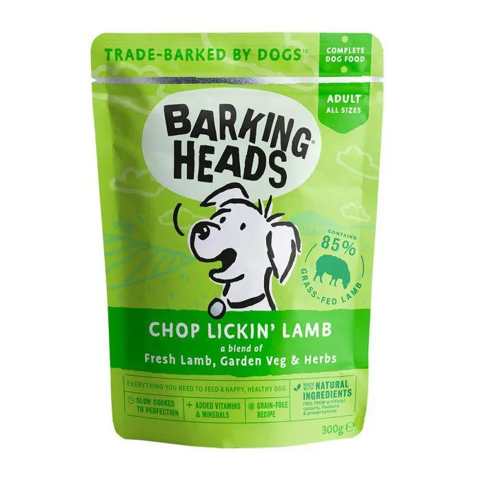 Barking Heads - Chop Lickin Lamb Wet 300G