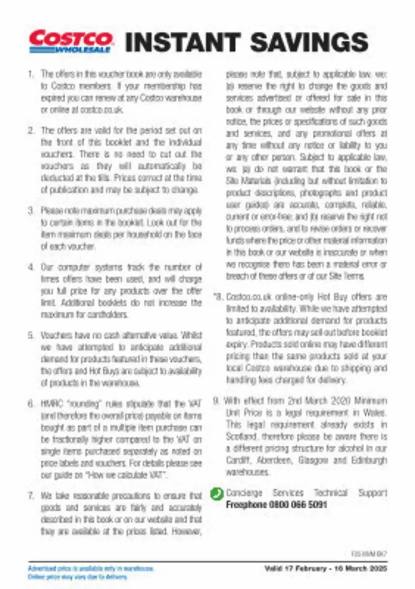 Costco leaflet from 17 February to 16 March 2025 - Catalogue Page 30