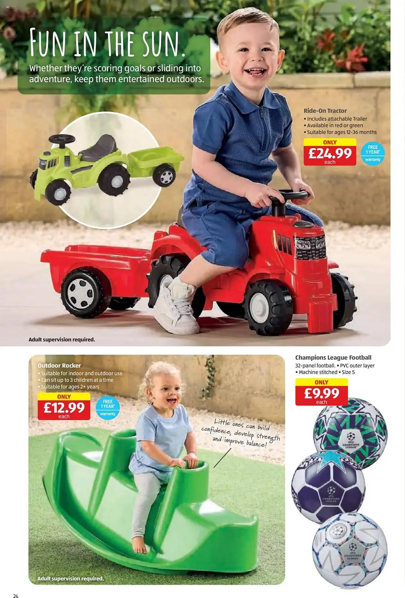 Aldi leaflet from 15 May to 18 May 2025 - Catalogue Page 24