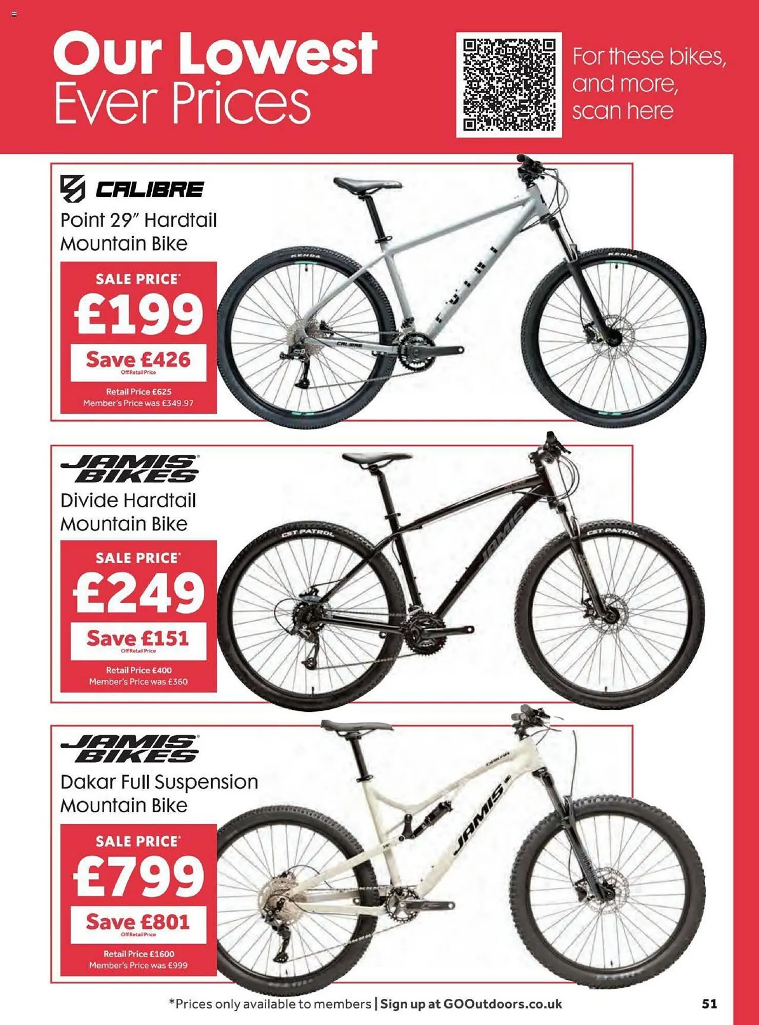 GO Outdoors Weekly Offers from 13 July to 13 September 2023 - Catalogue Page 51