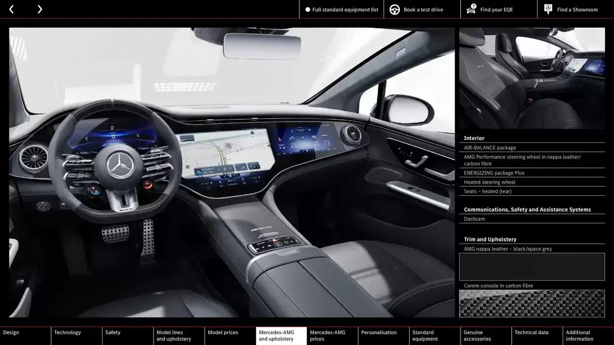 Mercedes Benz EQE Saloon from 24 October to 24 October 2025 - Catalogue Page 44