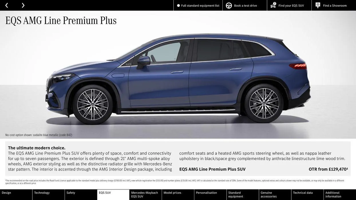 Mercedes Benz New EQS SUV from 22 August to 22 August 2025 - Catalogue Page 24