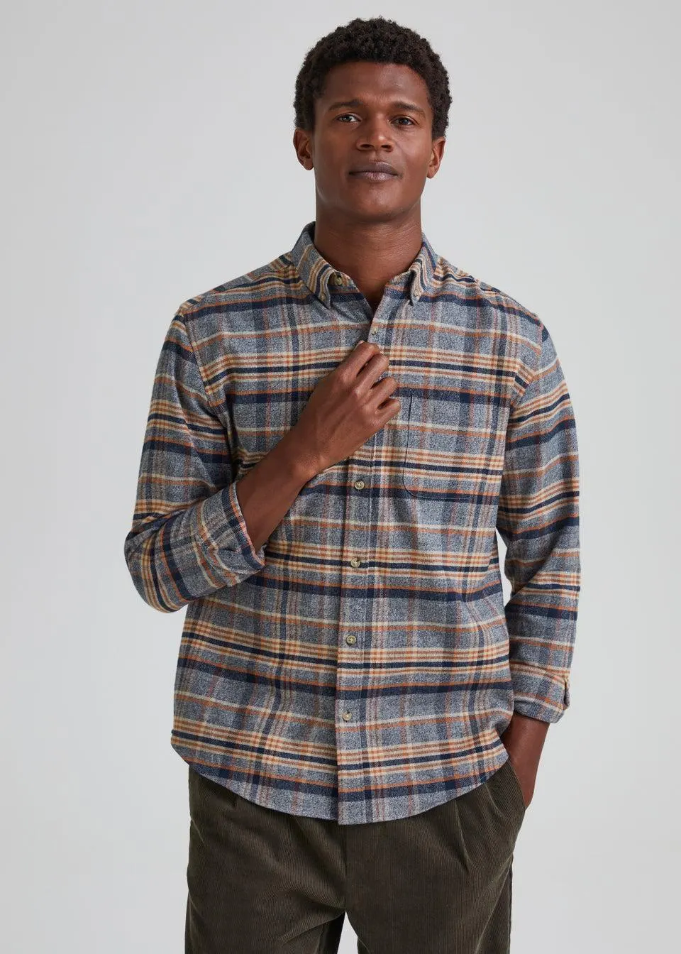 Grey Check Grindle Shirt
