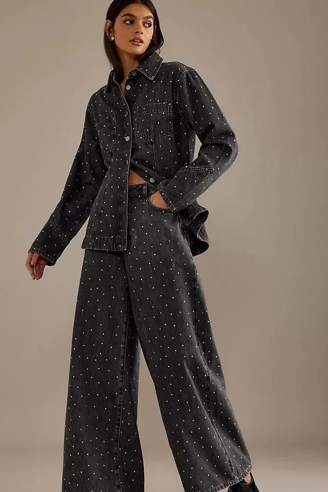 ALIGNE Harlem Cinched-Waist Denim Shirt