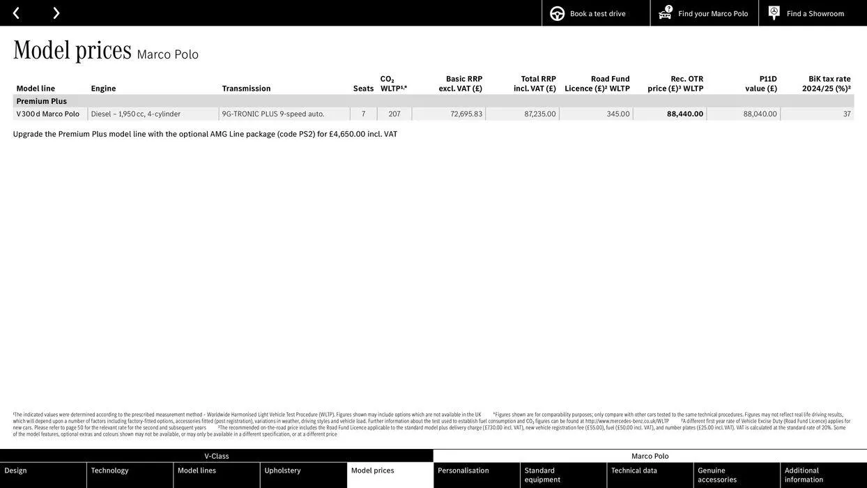 Mercedes Benz V-Class from 13 September to 13 September 2025 - Catalogue Page 41