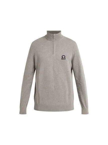 Fine Gauge 1/4 Zip Knit
