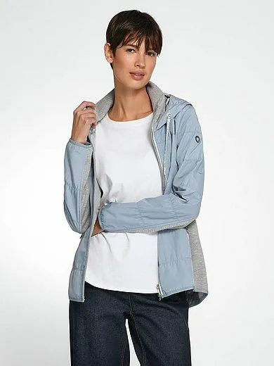 Sweat jacket with hood