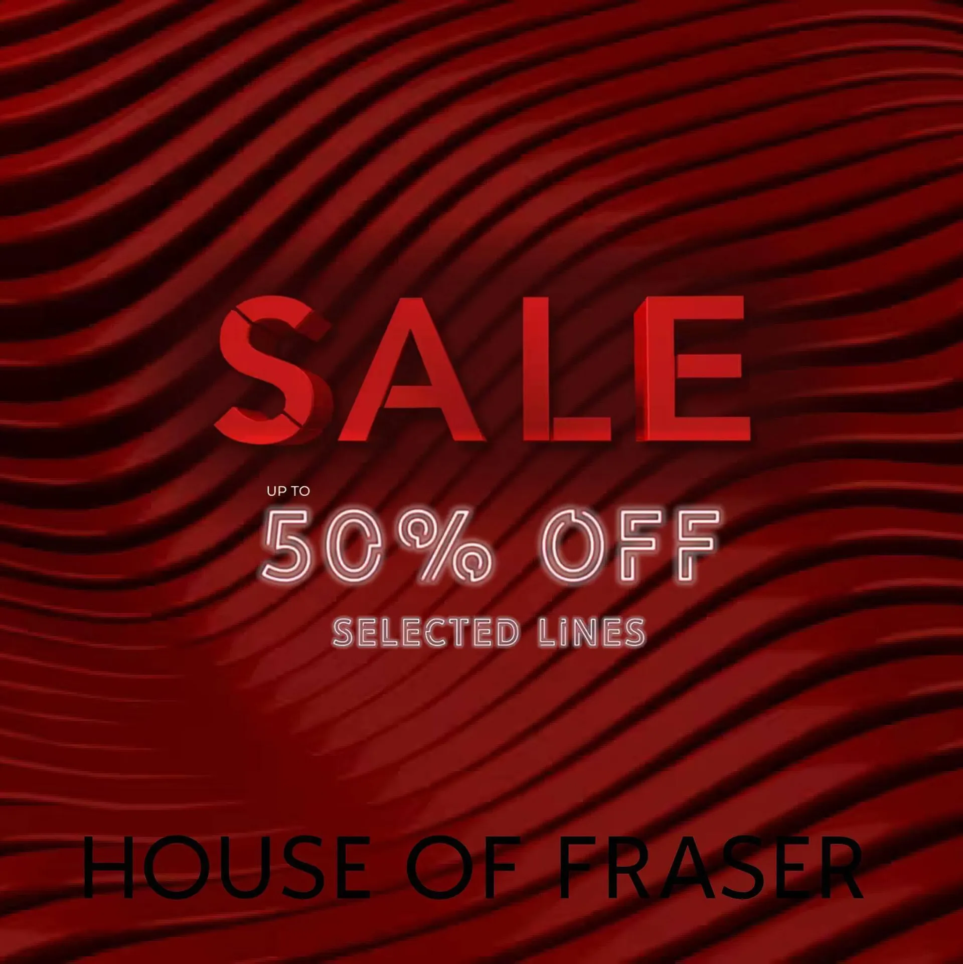 House of Fraser leaflet from 24 June to 16 July 2023 - Catalogue Page 1