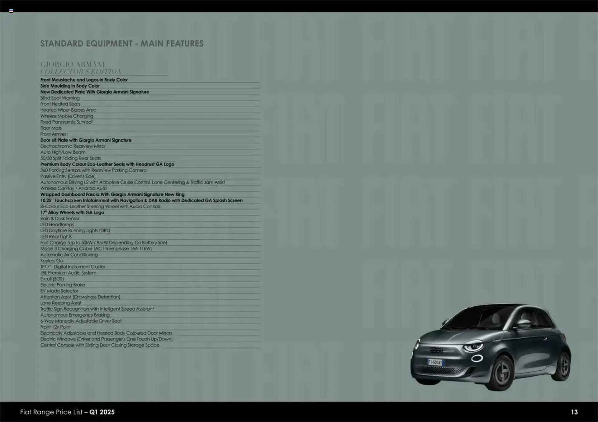 Fiat leaflet from 1 July to 1 April 2026 - Catalogue Page 13