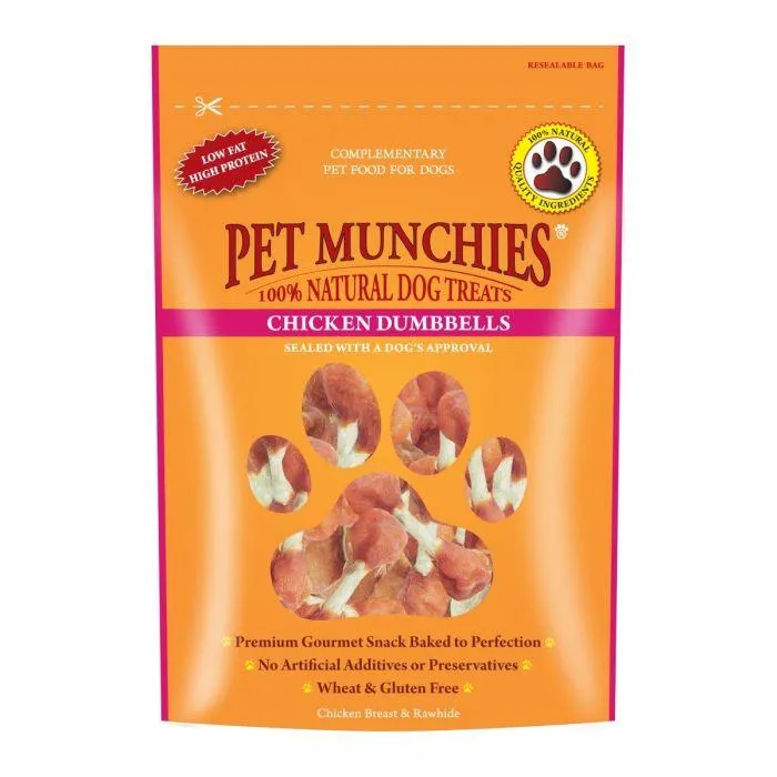 Pet Munchies Chicken Dumbbells 80G