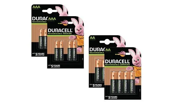 Duracell Pre-Charged AA & AAA 2 x 8 Pack