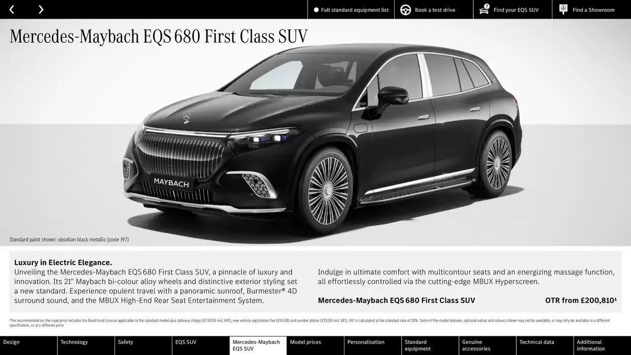 Mercedes Benz New EQS SUV from 24 October to 24 October 2025 - Catalogue Page 31