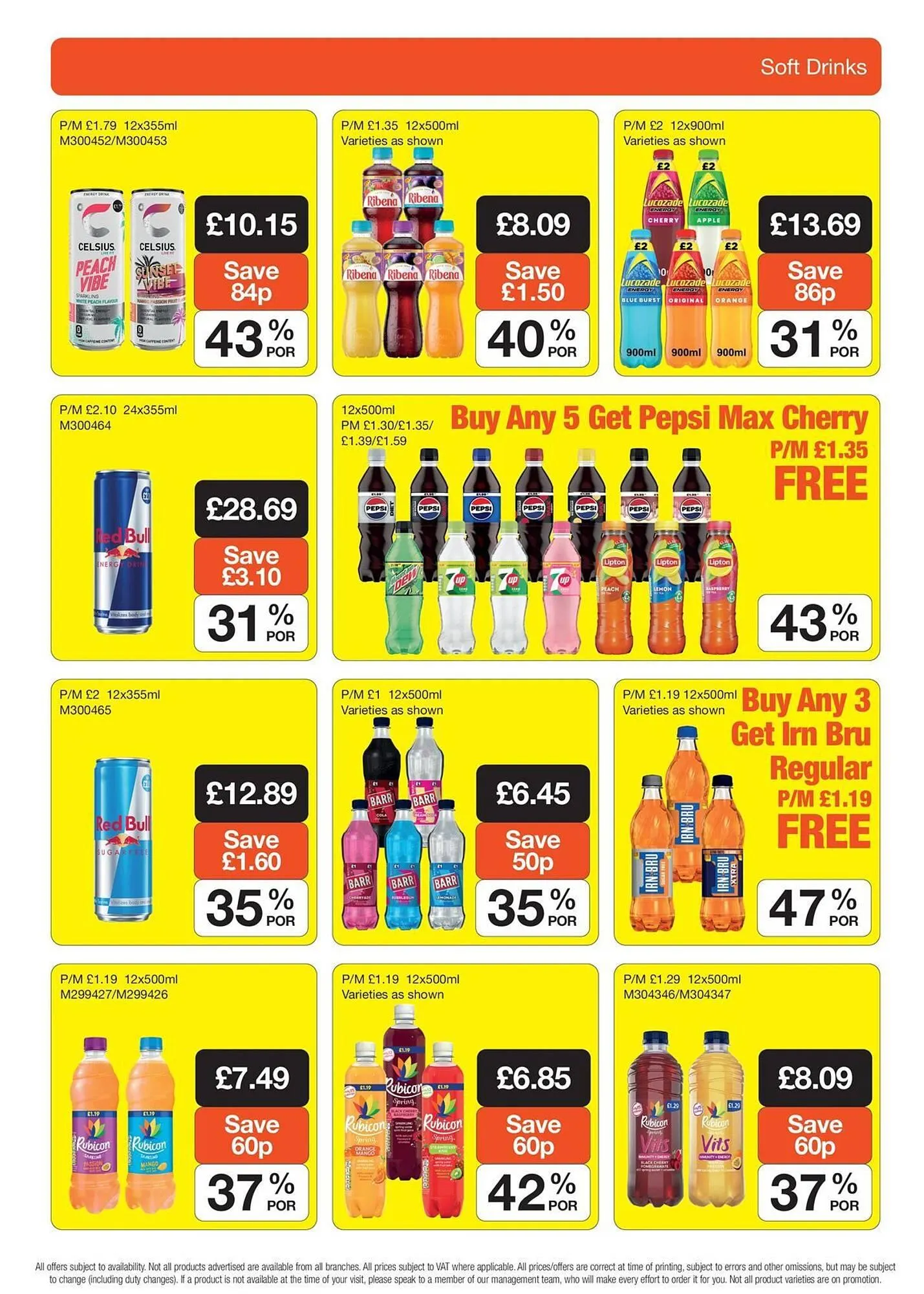 Booker Wholesale brochure from 10 September to 7 October 2025 - Catalogue Page 3