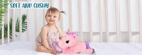 Lying Unicorn Plush - 100 cm