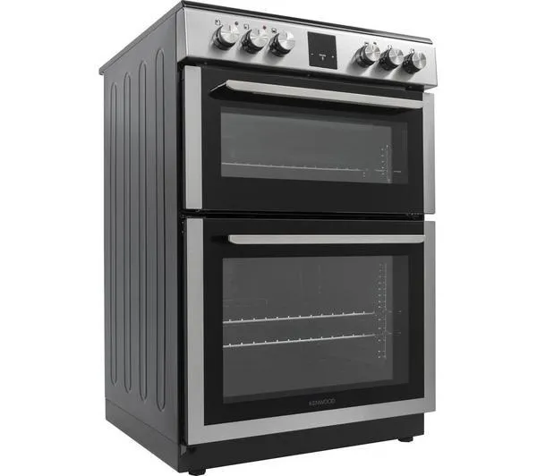KENWOOD KDC66SS22 60 cm Electric Ceramic Cooker - Silver