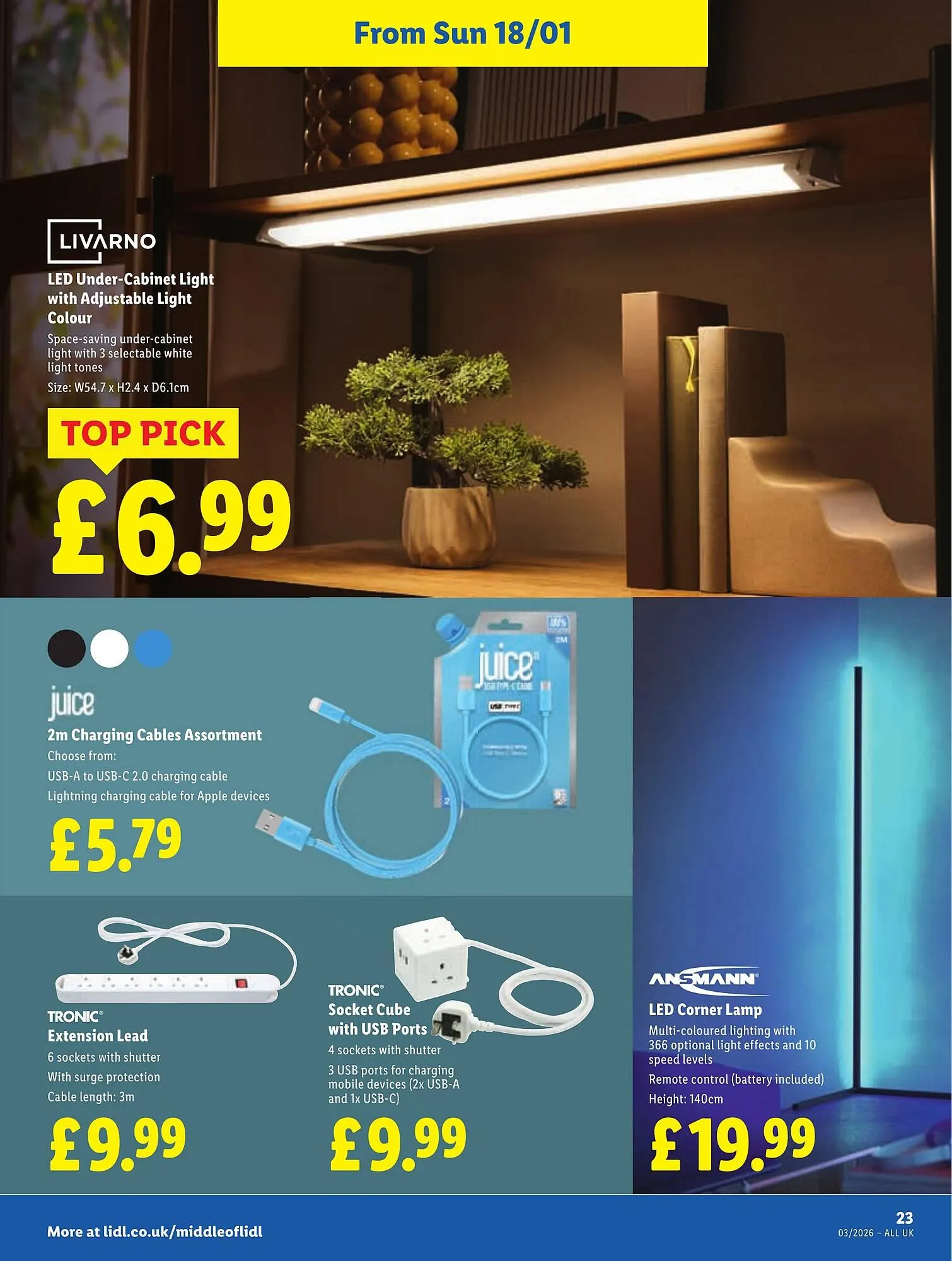 Lidl leaflet from 15 January to 21 January 2026 - Catalogue Page 23