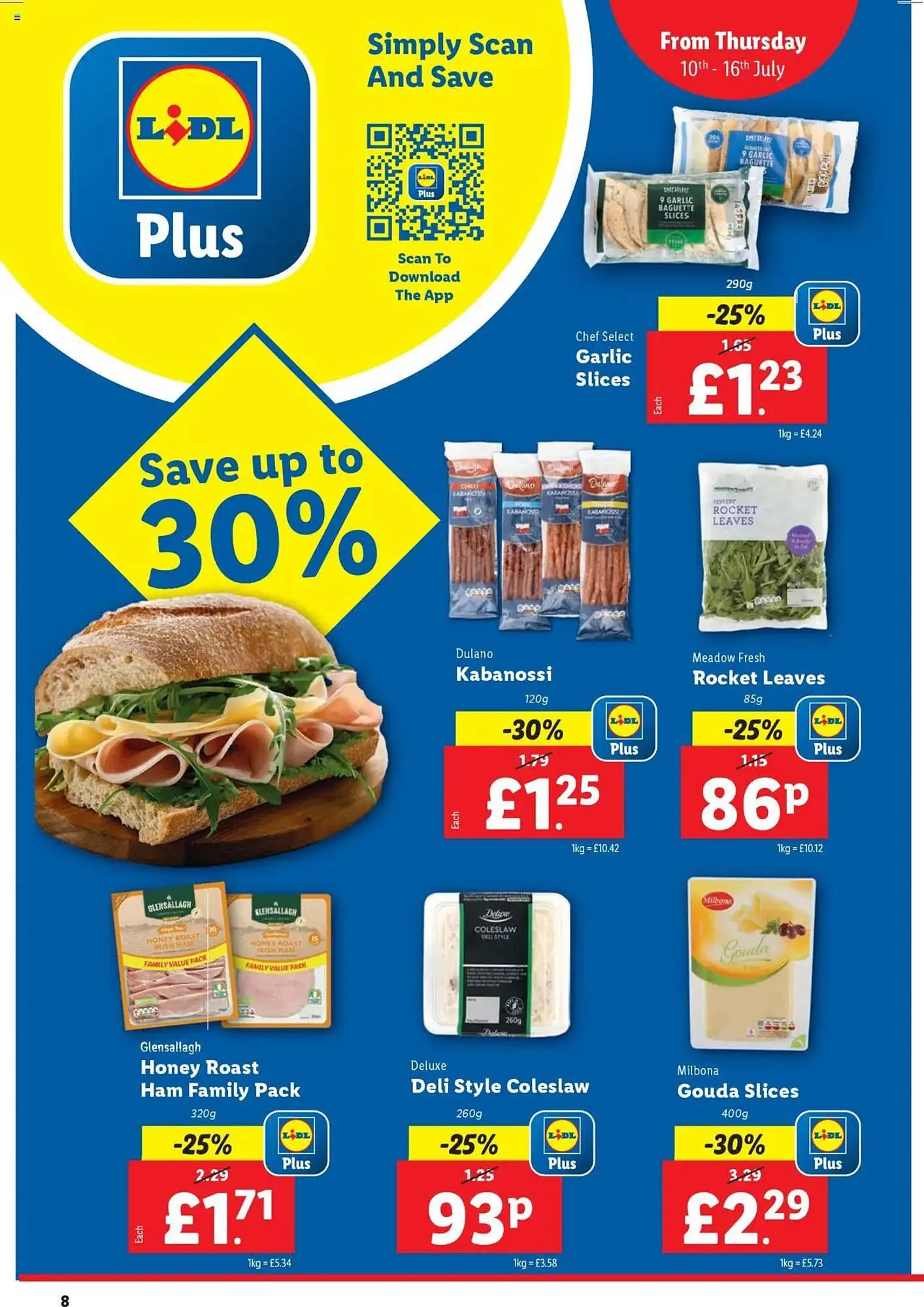 Lidl leaflet from 10 July to 17 July 2025 - Catalogue Page 8
