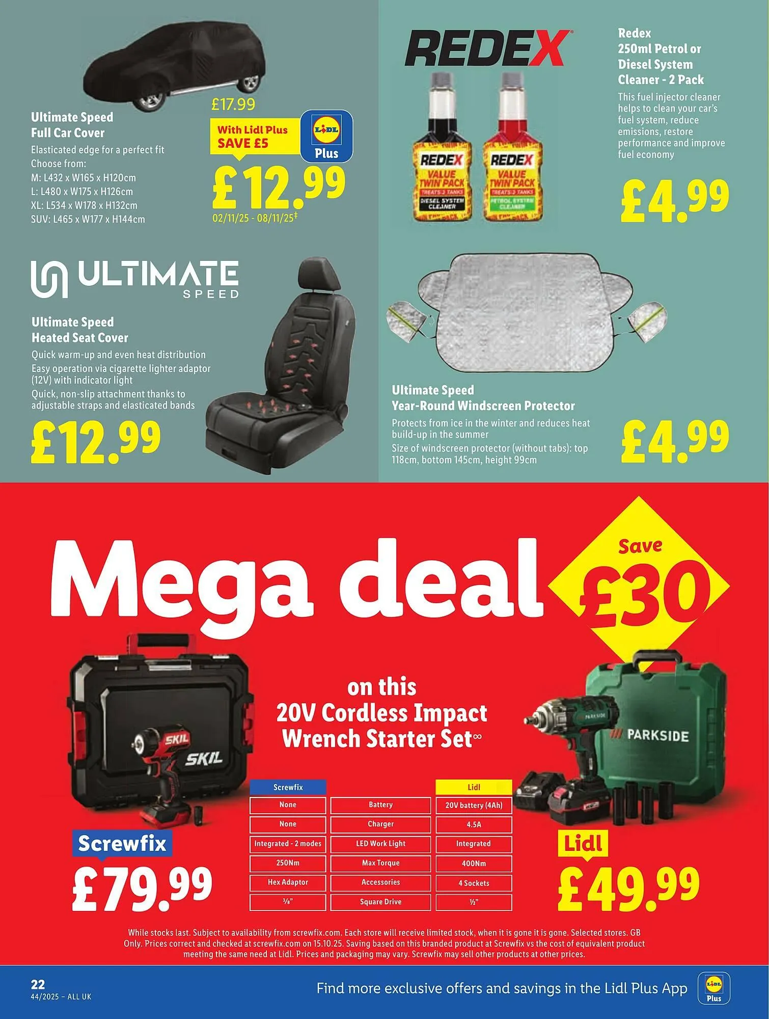 Lidl leaflet from 30 October to 5 November 2025 - Catalogue Page 22