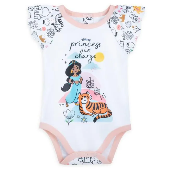 Princess Jasmine Baby Bodysuit, Aladdin