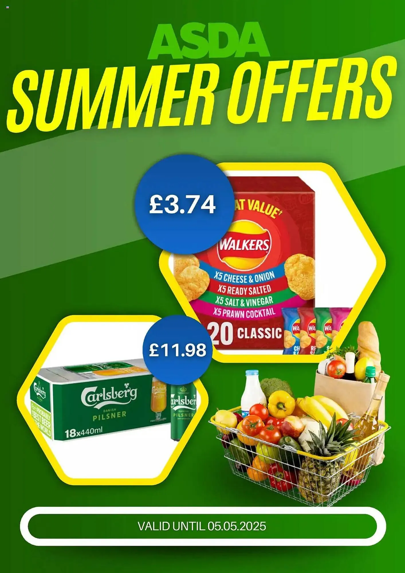 Asda leaflet from 29 April to 5 May 2025 - Catalogue Page 1