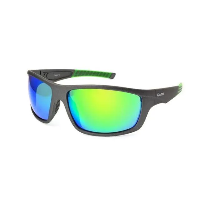 Reebok Mens 8 Sunglasses in black green