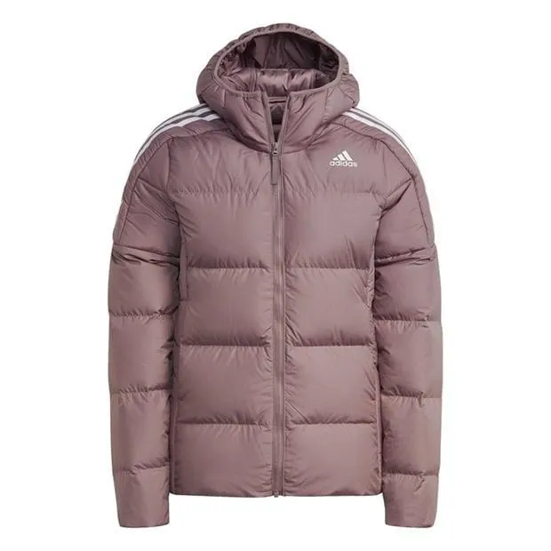 Midweight Down Hooded Jacket Womens