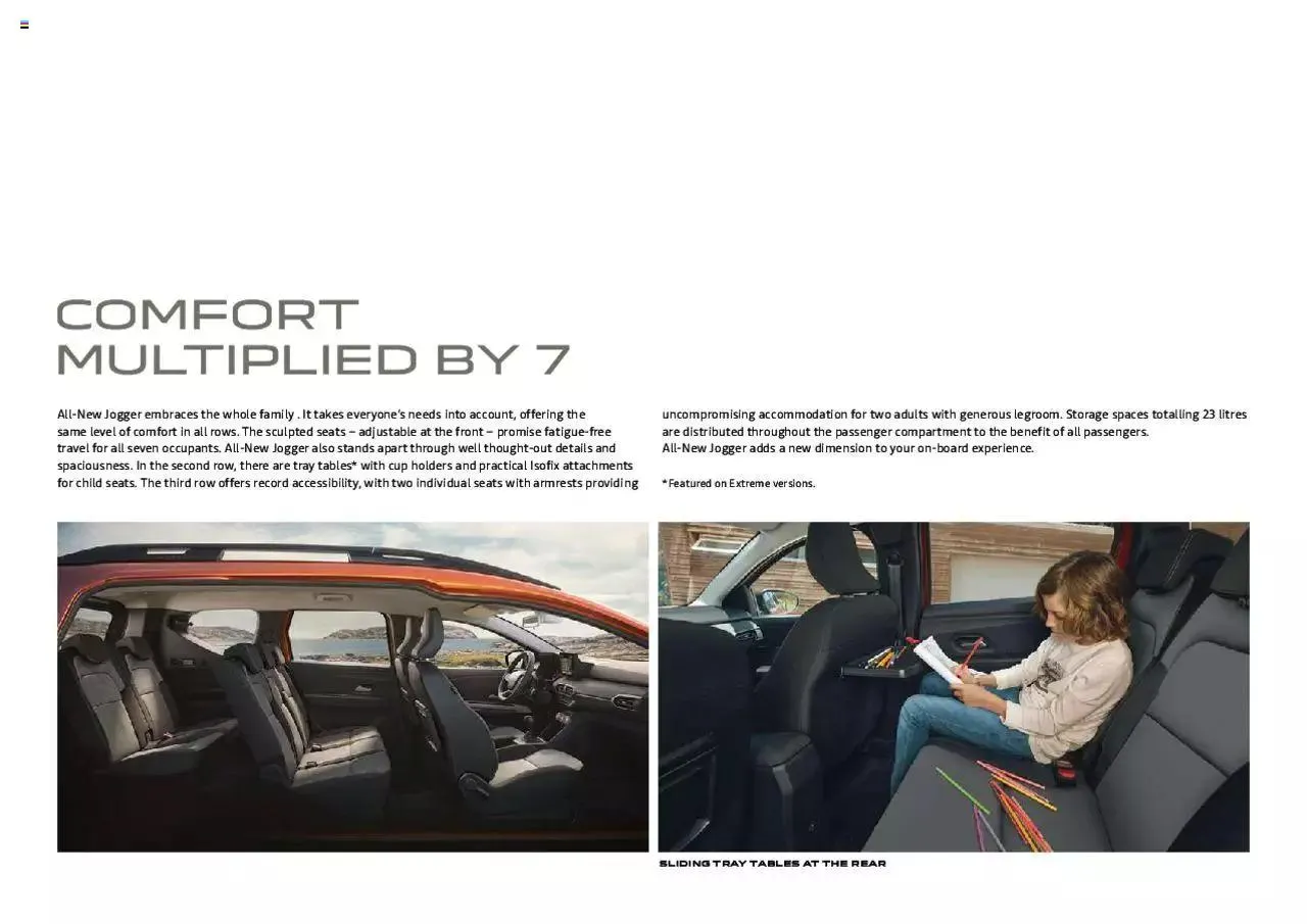 Dacia All-New Jogger from 1 April to 31 December 2023 - Catalogue Page 15
