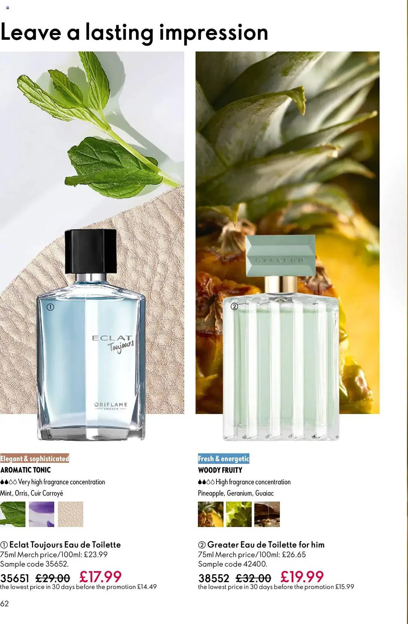 Oriflame catalogue from 12 November to 3 December 2025 - Catalogue Page 62
