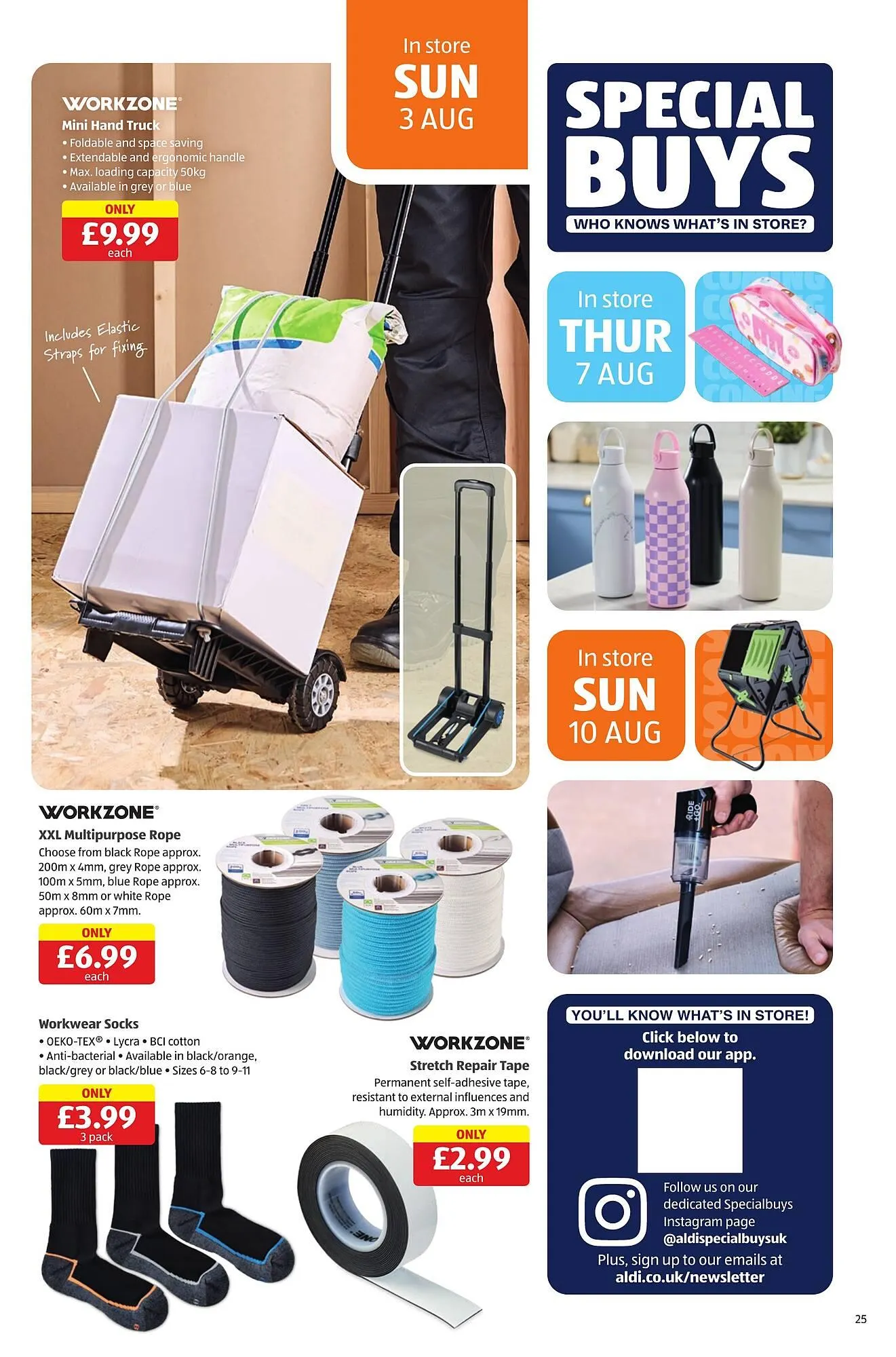 Aldi leaflet from 31 July to 6 August 2025 - Catalogue Page 25