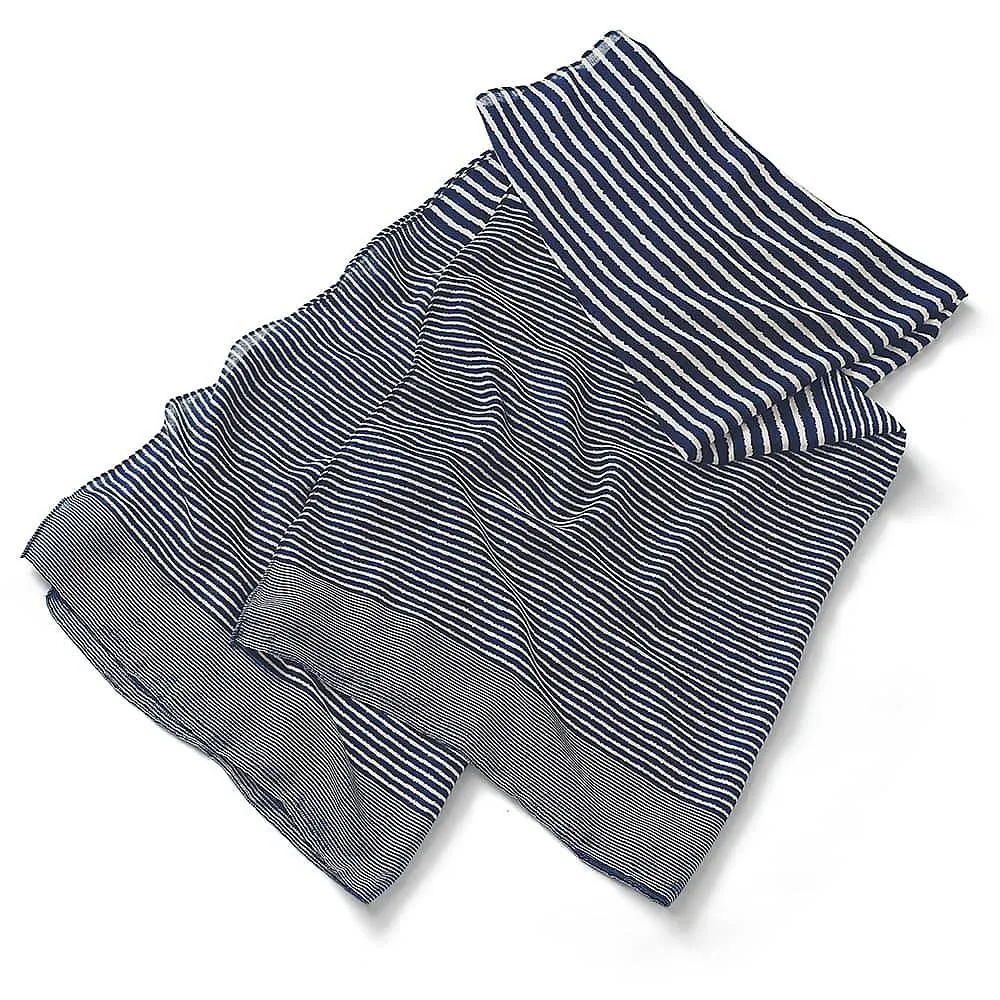 Navy Horizons Scarf