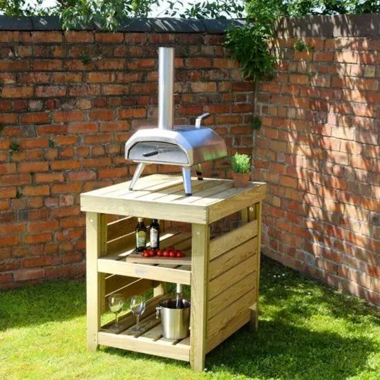 Zest Garden Pizza Oven Table