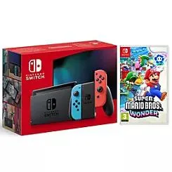 Nintendo Nintendo Switch Neon with Super Mario Bros Wonder