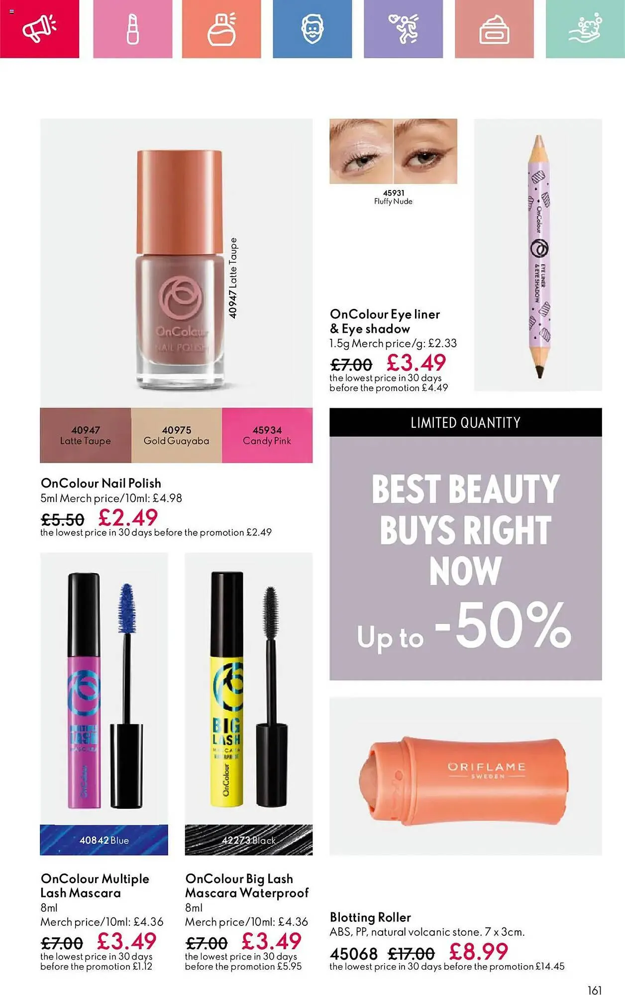 Oriflame leaflet from 13 February to 5 March 2025 - Catalogue Page 161