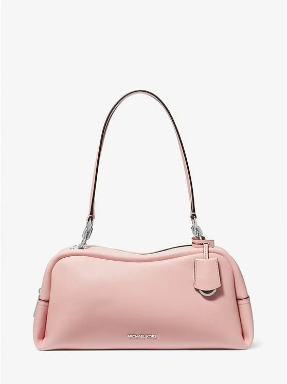 Cecily Large Faux Leather Shoulder Bag