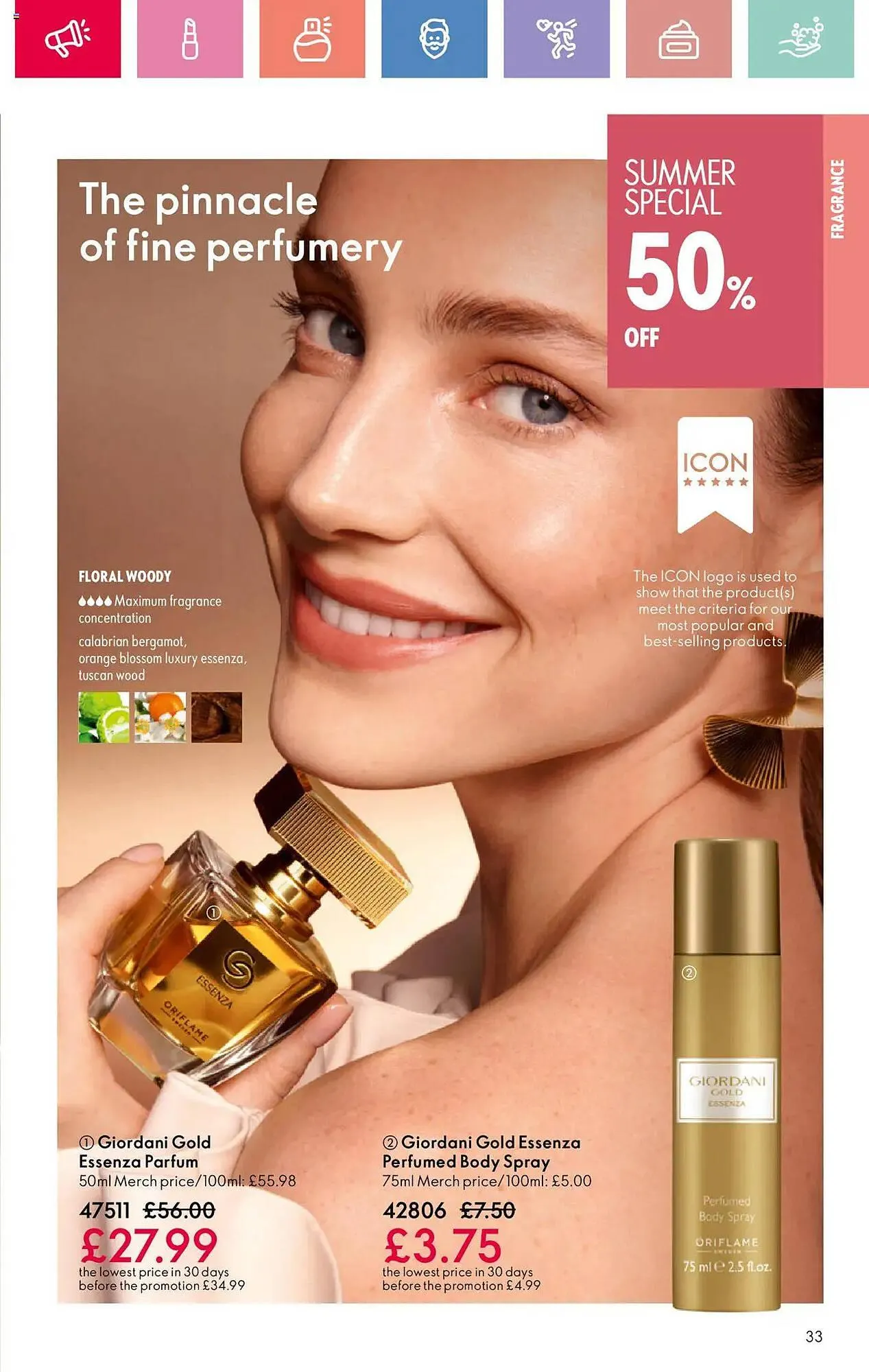Oriflame leaflet from 19 June to 9 July 2025 - Catalogue Page 33