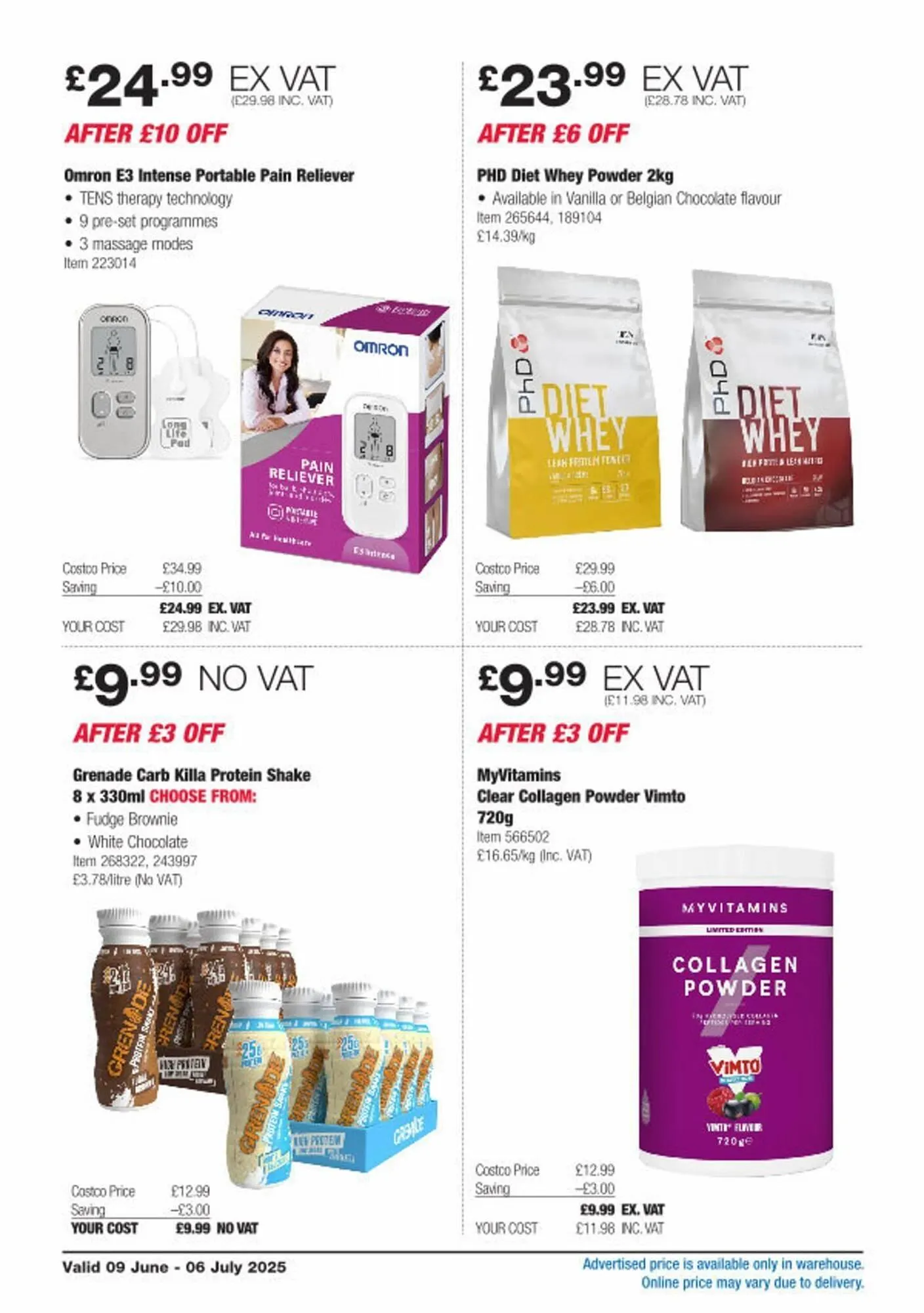Costco leaflet from 9 June to 6 July 2025 - Catalogue Page 23